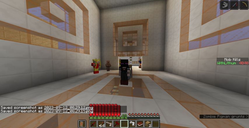 Proof of completion of the map Assassin of Steve 3: Endergeddon